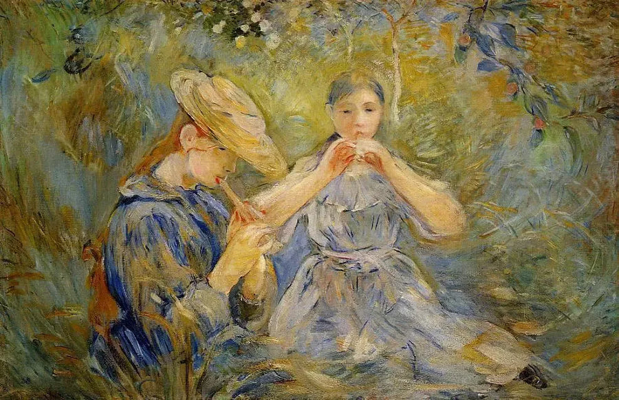 Flageoletterna - Berthe Morisot