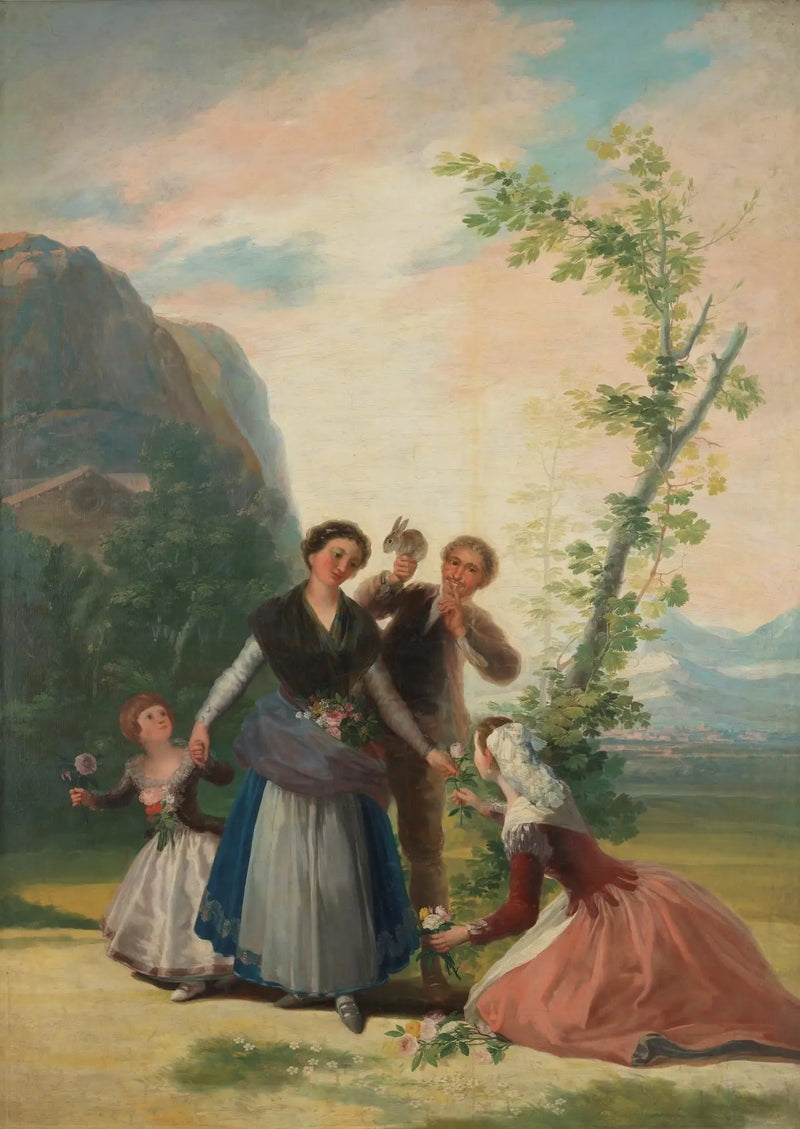 Blommorna - Francisco de Goya