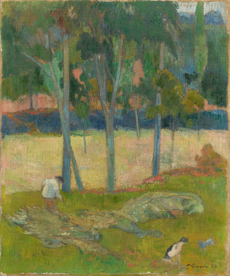 Högar av hö - Paul Gauguin