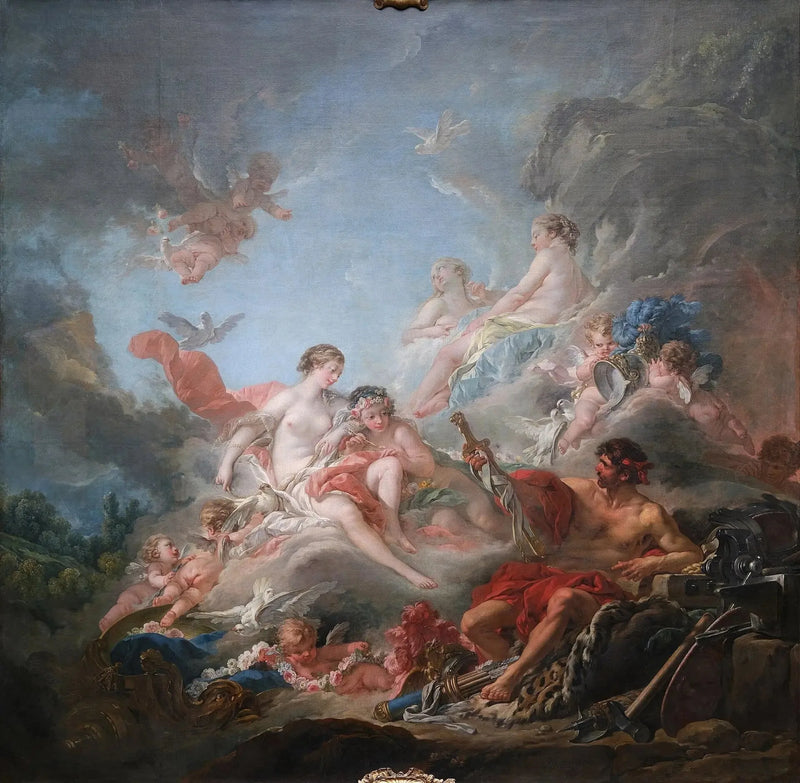 Vulcans smedjor - François Boucher