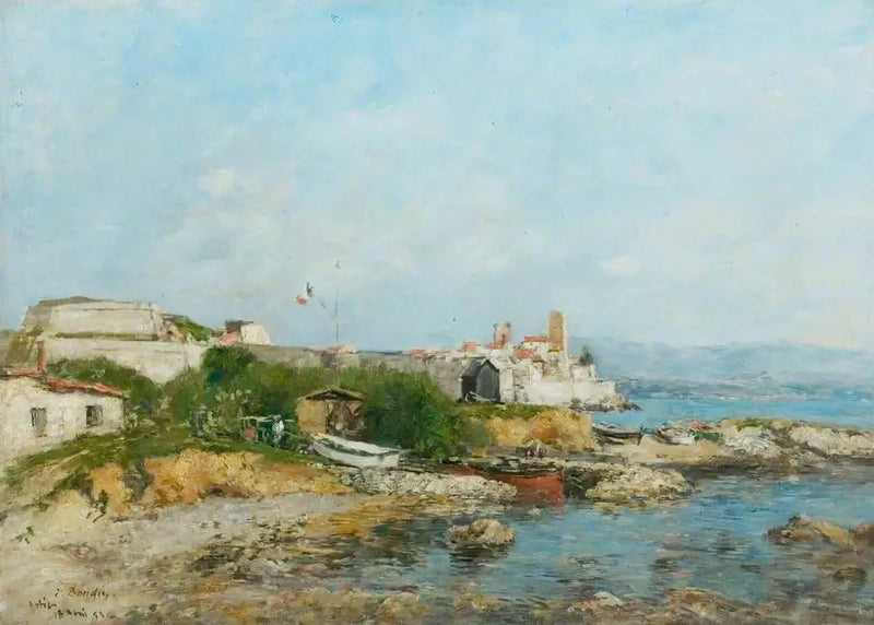 Antibes befästningar - Eugène Boudin