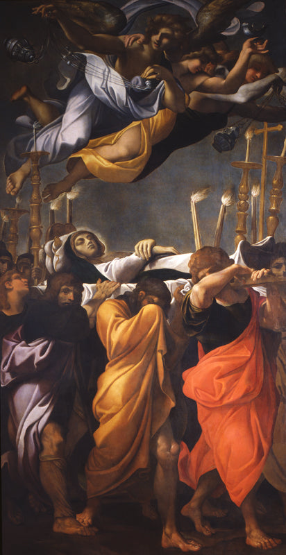 Virgins Marias begravning - Ludovico Carracci