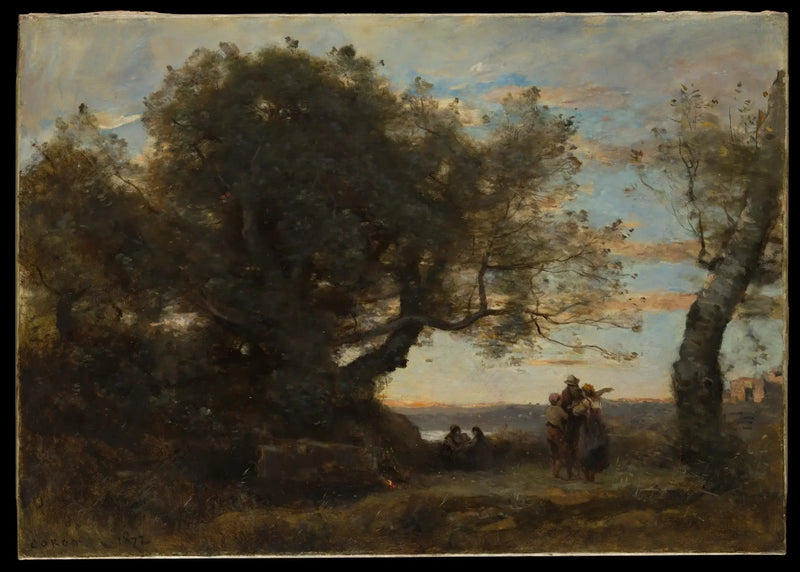 Zigenare - Jean-Baptiste Camille Corot