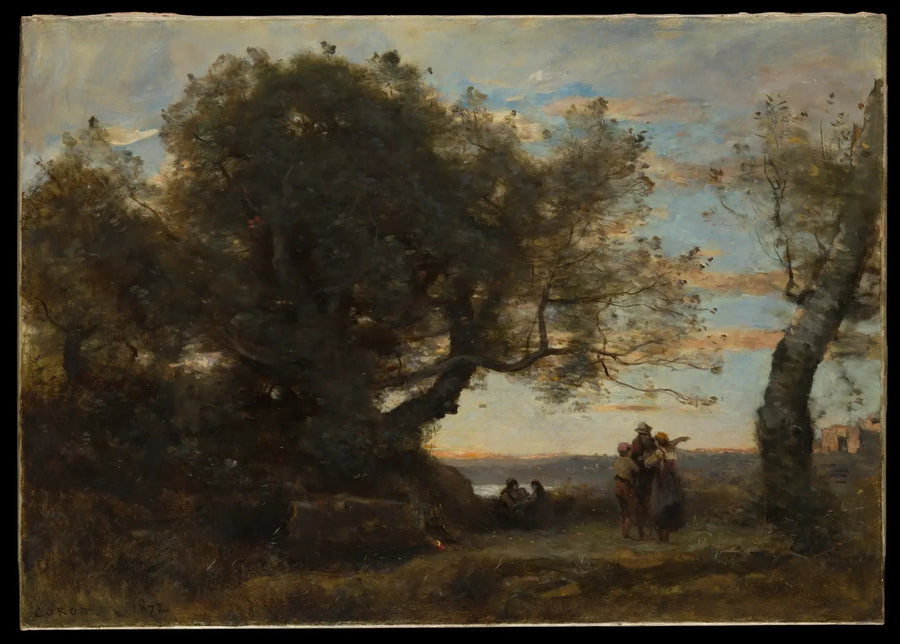 Zigenare - Jean-Baptiste Camille Corot