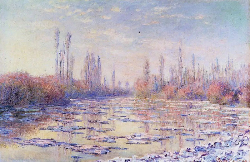 Isbitarna - Claude Monet