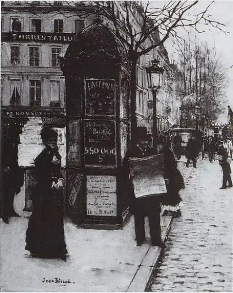 De stora boulevarderna - Jean Béraud