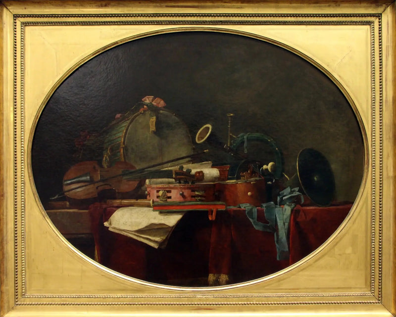 De civila musikinstrumenten - Jean Simeón Chardin
