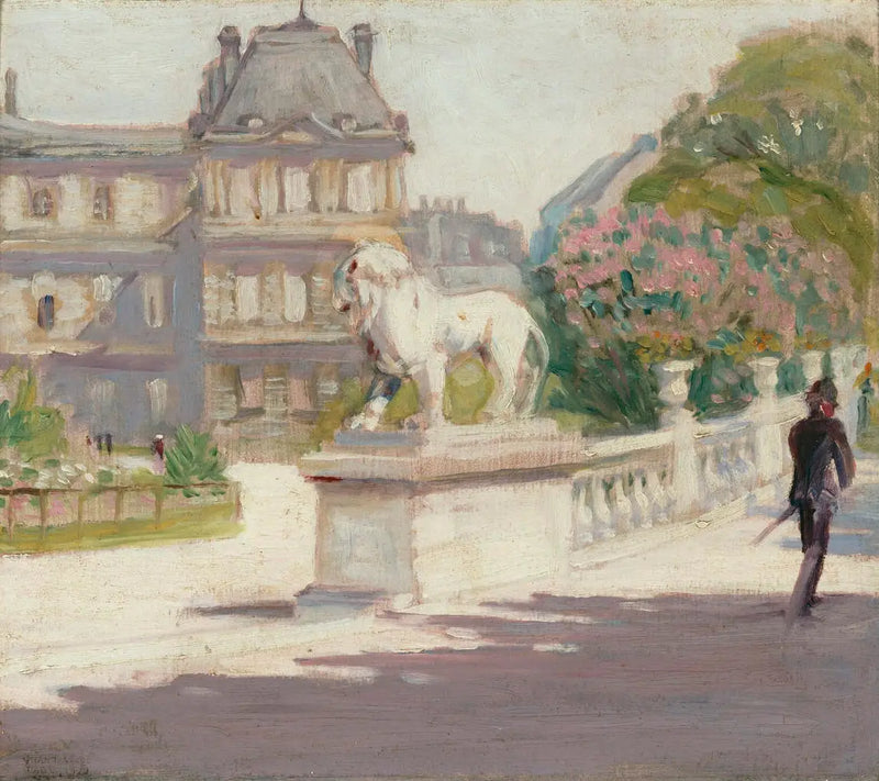 Luxemburgs trädgårdar - Grant Wood