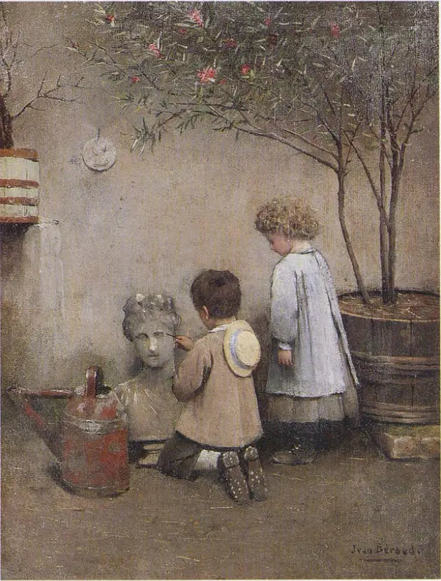 De unga konstnärerna - Jean Béraud