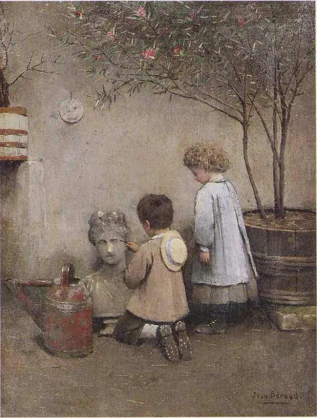 De unga konstnärerna - Jean Béraud