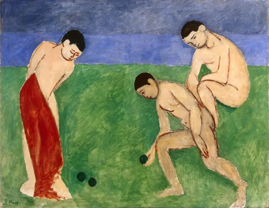 Boulespelarna - Henri Matisse