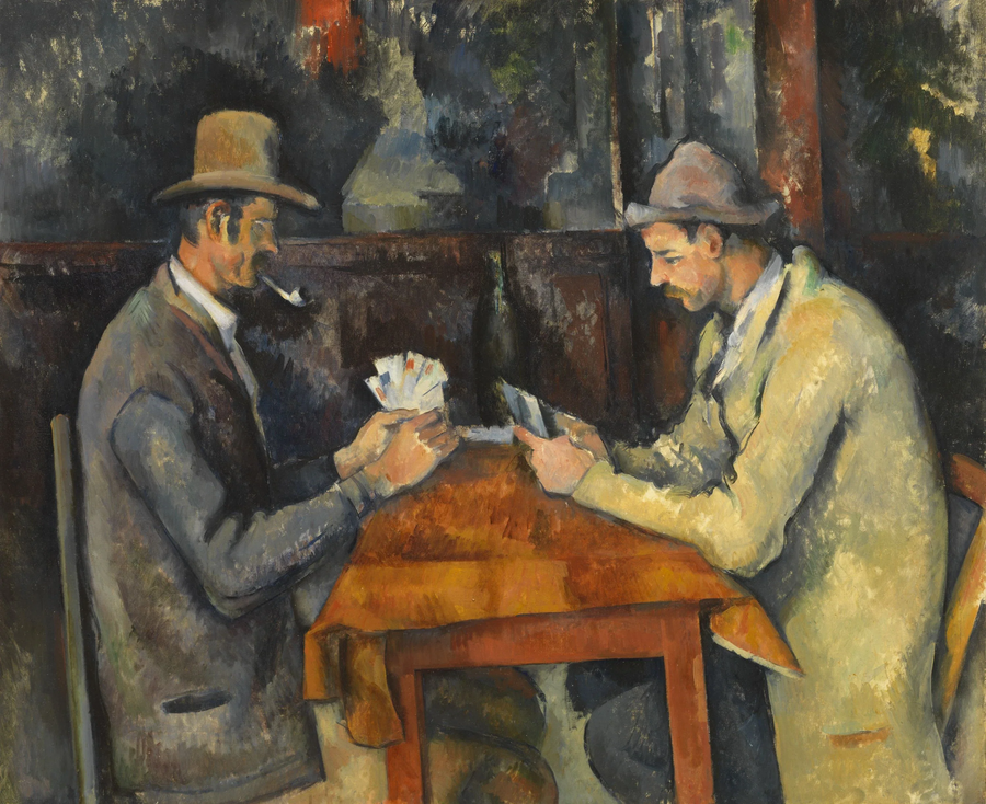Kortspelarna - Paul Cézanne