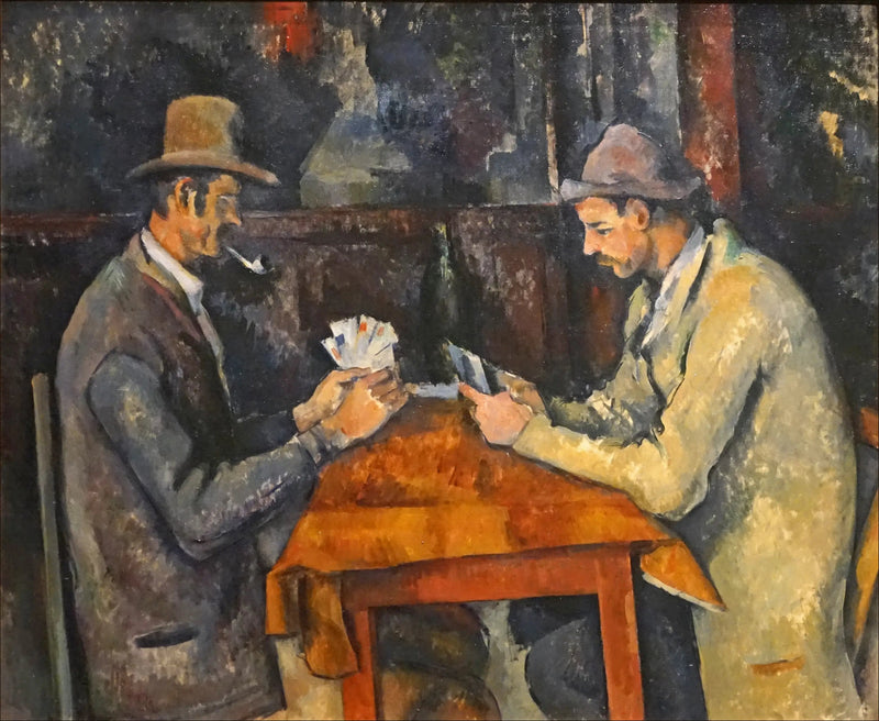Kortspelarna - Paul Cézanne