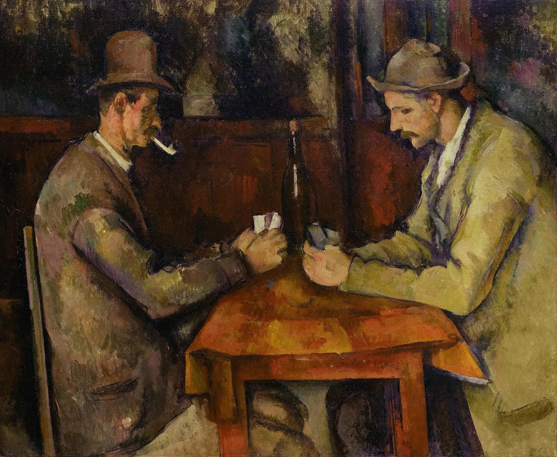 Kortspelarna - Paul Cézanne