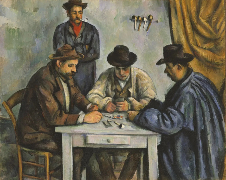 Kortspelarna - Paul Cézanne
