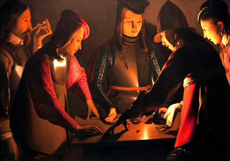 Tärningsspelarna - Georges de La Tour