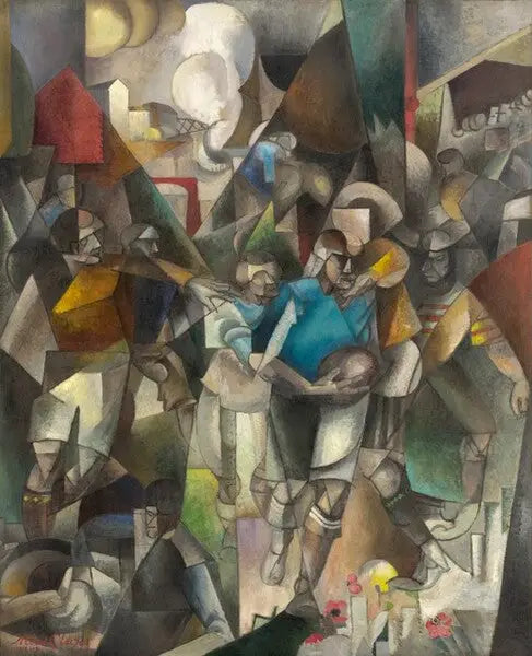 Fotbollsspelarna - Albert Gleizes