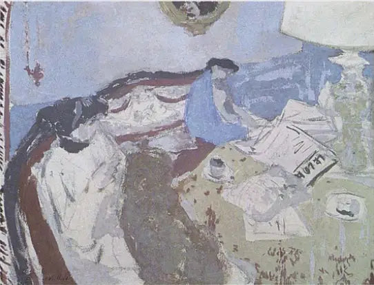 Tidningarna - Édouard Vuillard