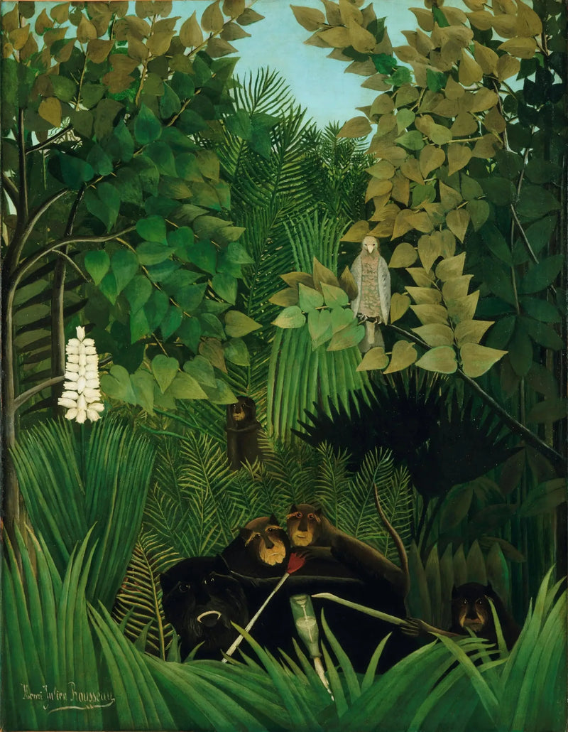 De Glada Skämtarna - Henri Rousseau
