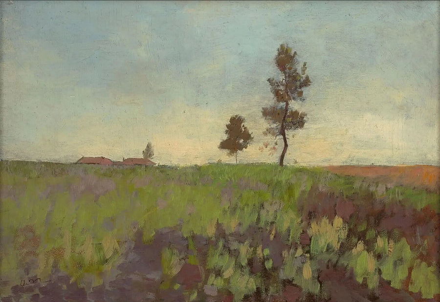 Les Landes vid Peyrelebade - Odilon Redon
