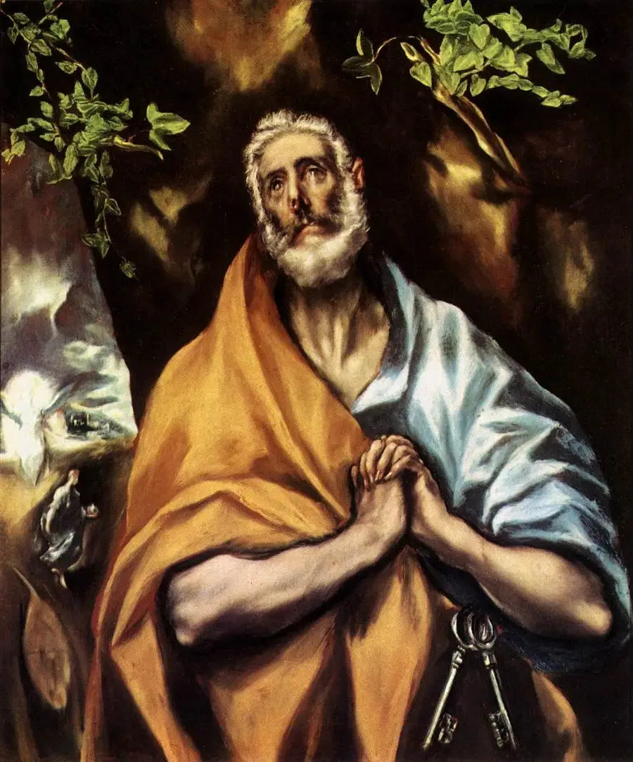 Saint Peters tårar - El Greco