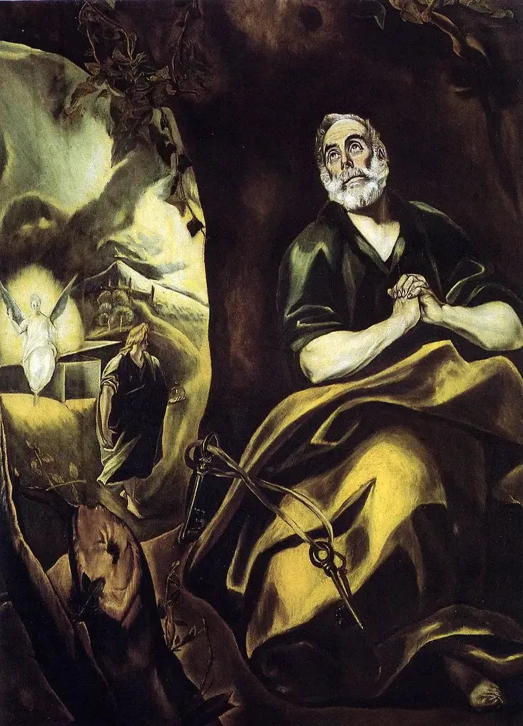Saint Peters tårar - El Greco