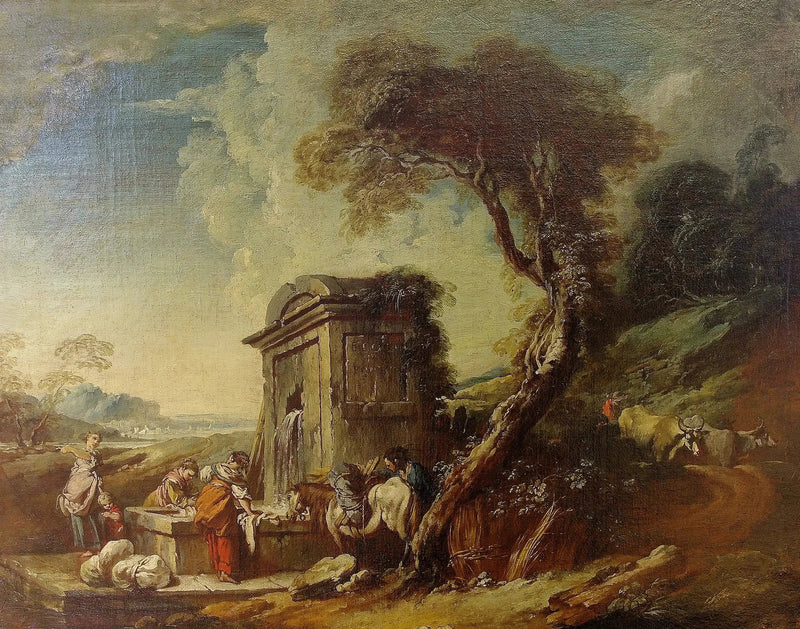 Tvättarna - François Boucher