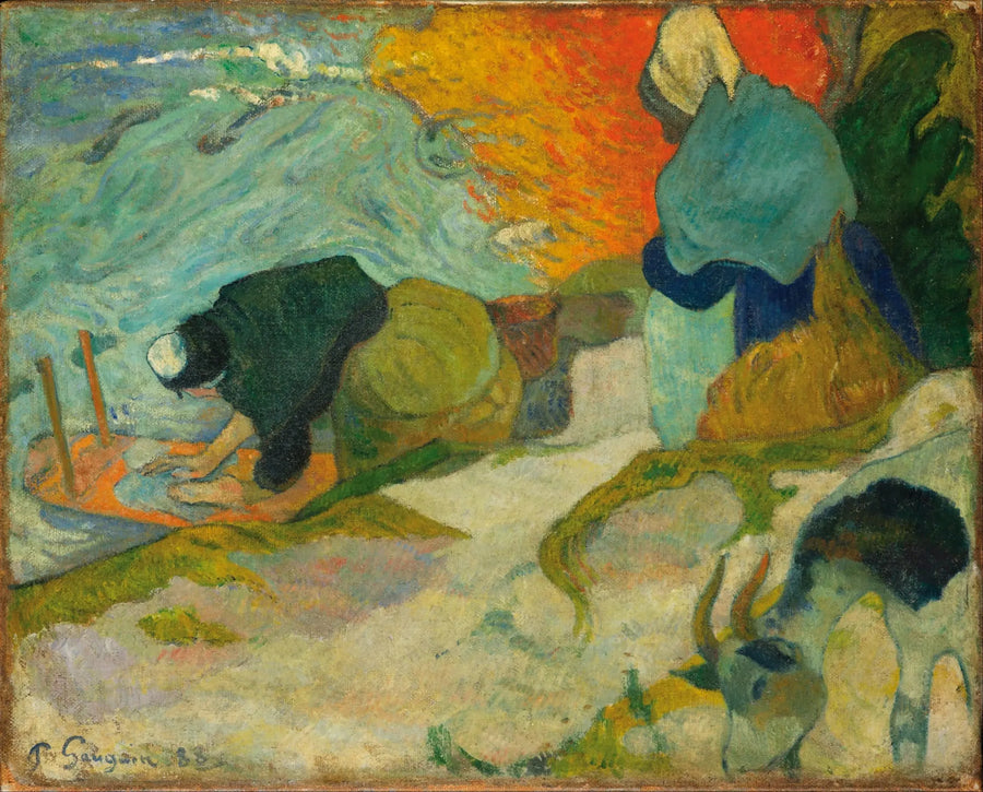 Tvättmaskiner i Arles - Paul Gauguin