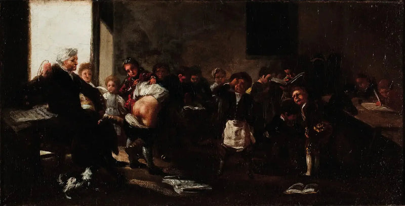 Lektionerna går in i blodet - Francisco de Goya