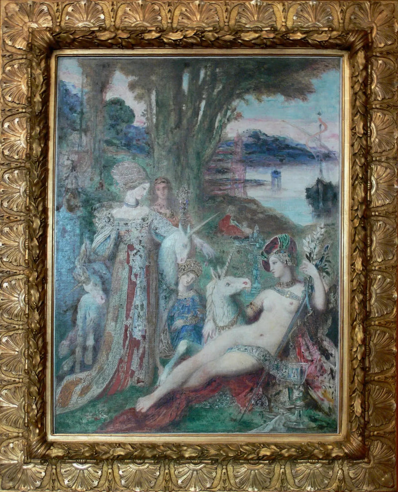 Enhörningarna - Gustave Moreau