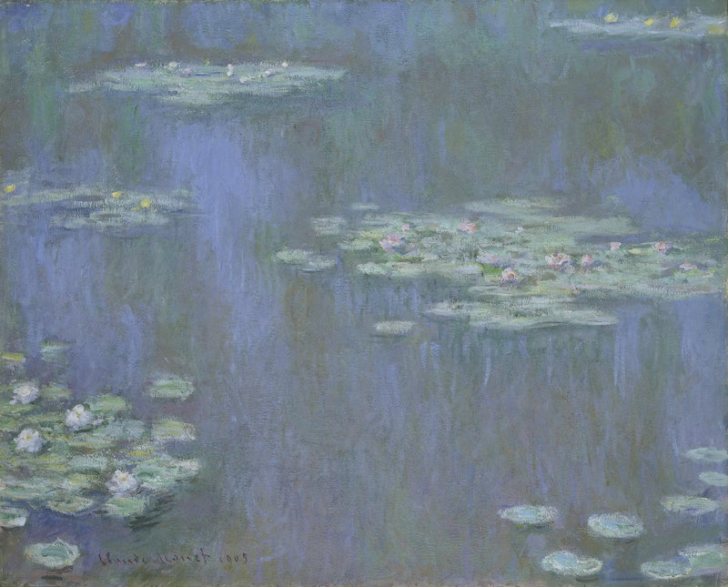 Les lilyes - Claude Monet