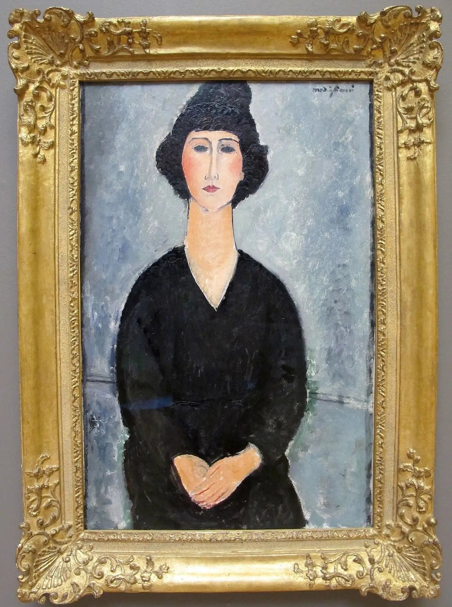 De korslagda händerna - Amedeo Modigliani