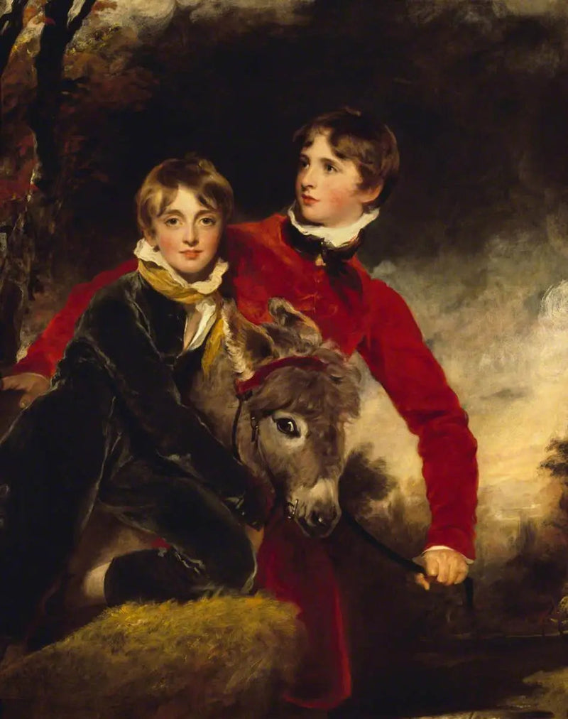 Mästare Pattisson: William Henry Ebenezer Pattisson (1801-1832) och Jacob Howell Pattisson (1803-1874) - Thomas Lawrence