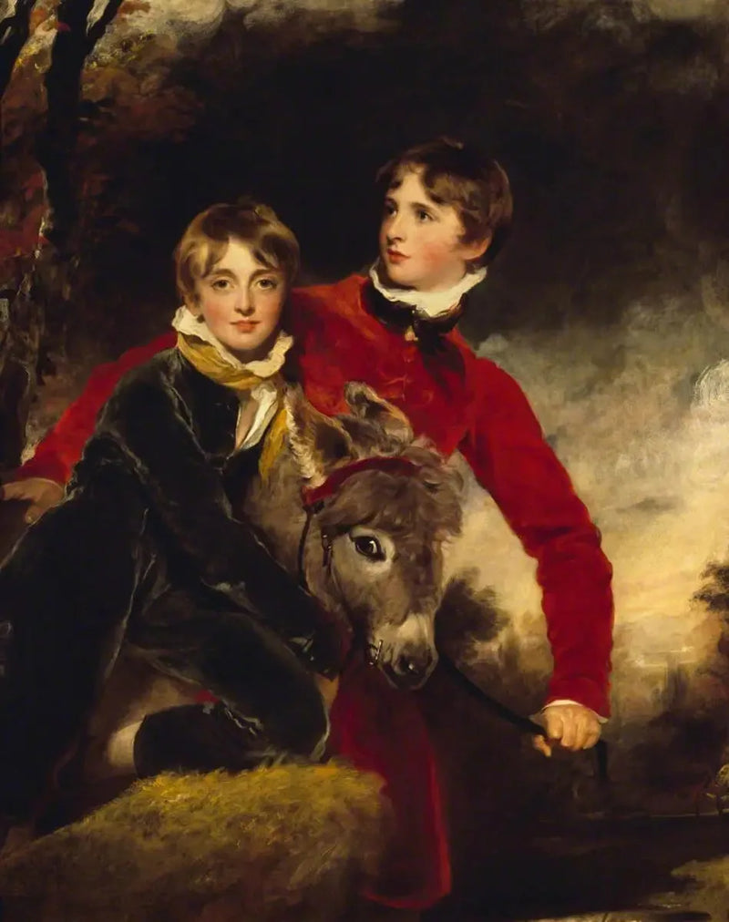 Mästare Pattisson: William Henry Ebenezer Pattisson (1801-1832) och Jacob Howell Pattisson (1803-1874) - Thomas Lawrence