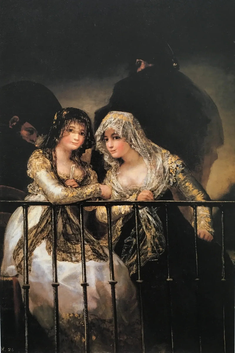 Majaerna på balkongen - Francisco de Goya