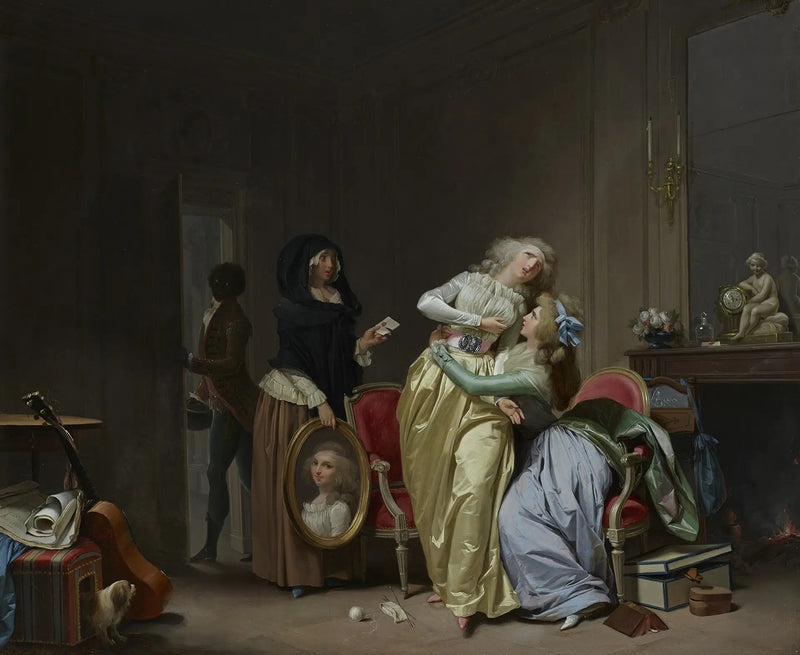 Olyckor i kärlek - Louis-Leopold Boilly