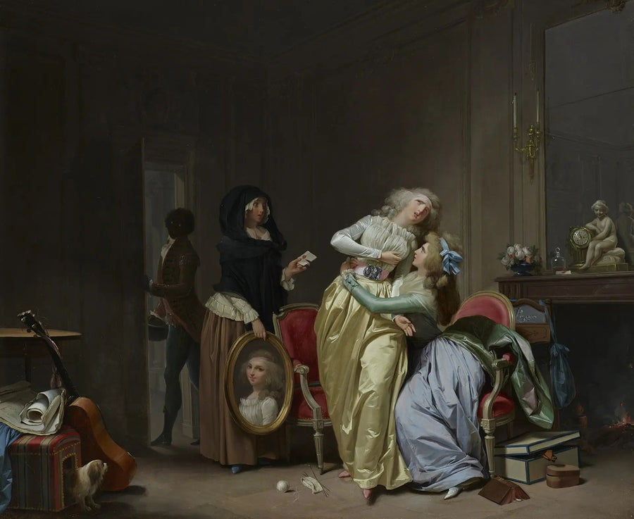 Olyckor i kärlek - Louis-Leopold Boilly