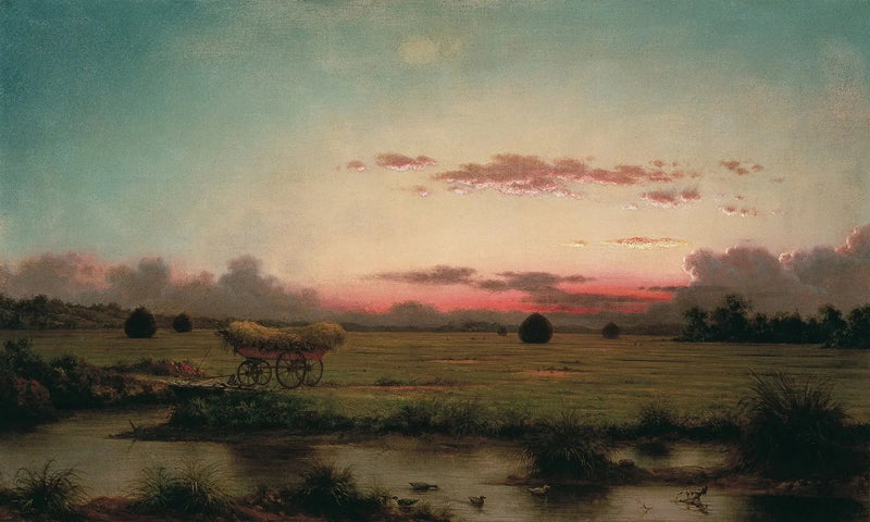 Rhode Islands våtmarker - Martin Johnson Heade