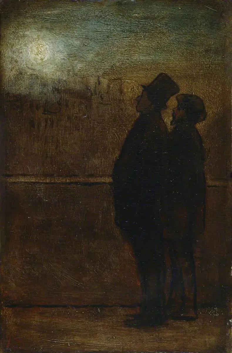 Nattens vandrare - Honoré Daumier