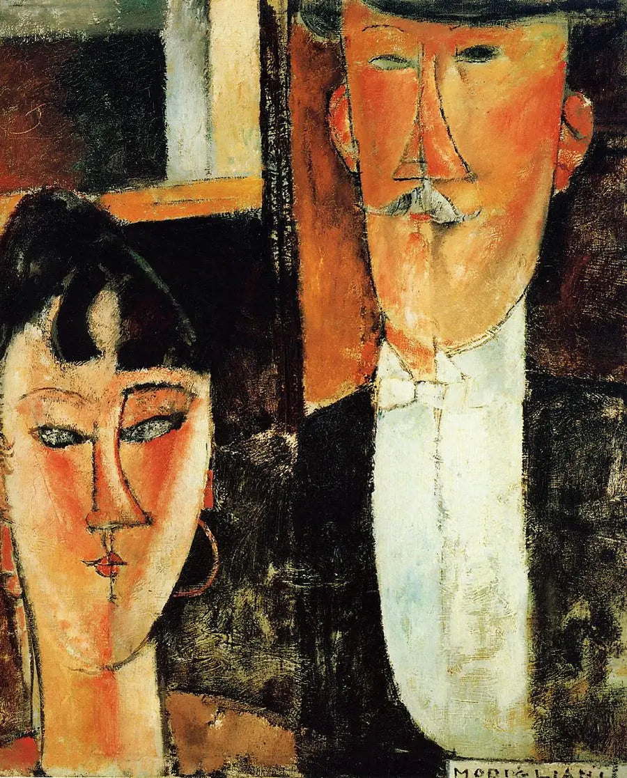 Brudparet - Amedeo Modigliani