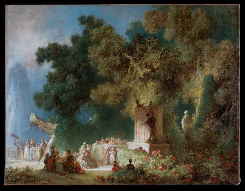 Marionetterna - Jean-Honoré Fragonard