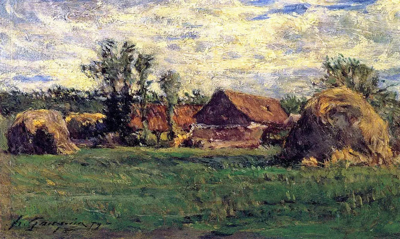 Högarna, eller Områdena kring Pontoise - Paul Gauguin