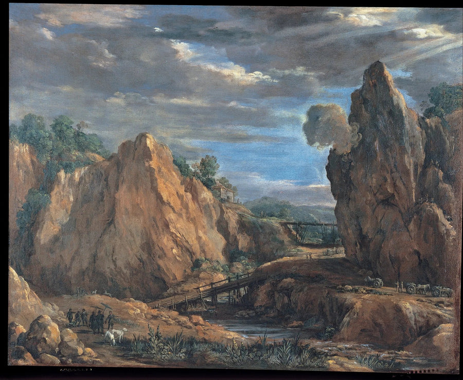 Tolfa tändstensgruvor - Pietro da Cortona