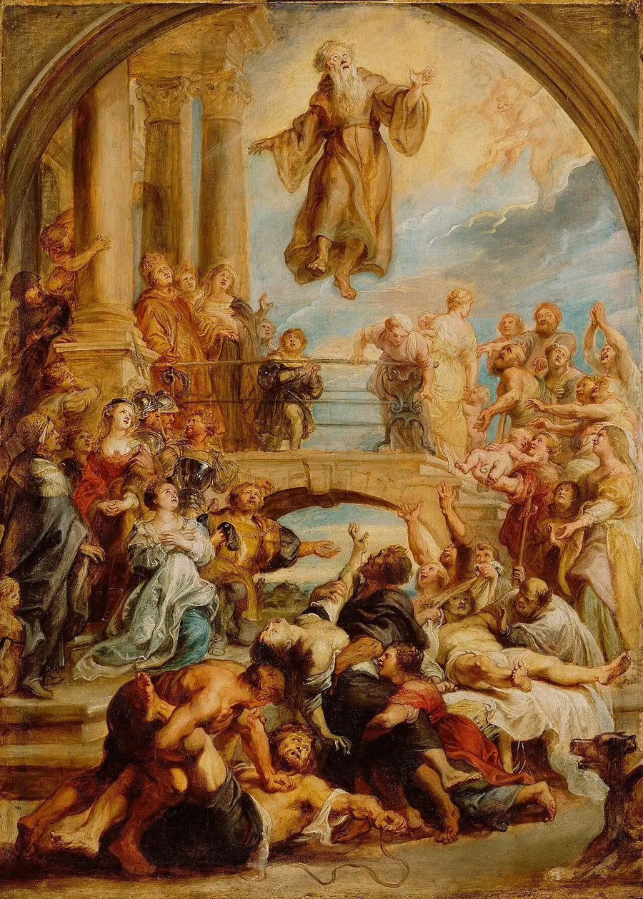 Saint Franciscus de Paule's mirakler - Peter Paul Rubens