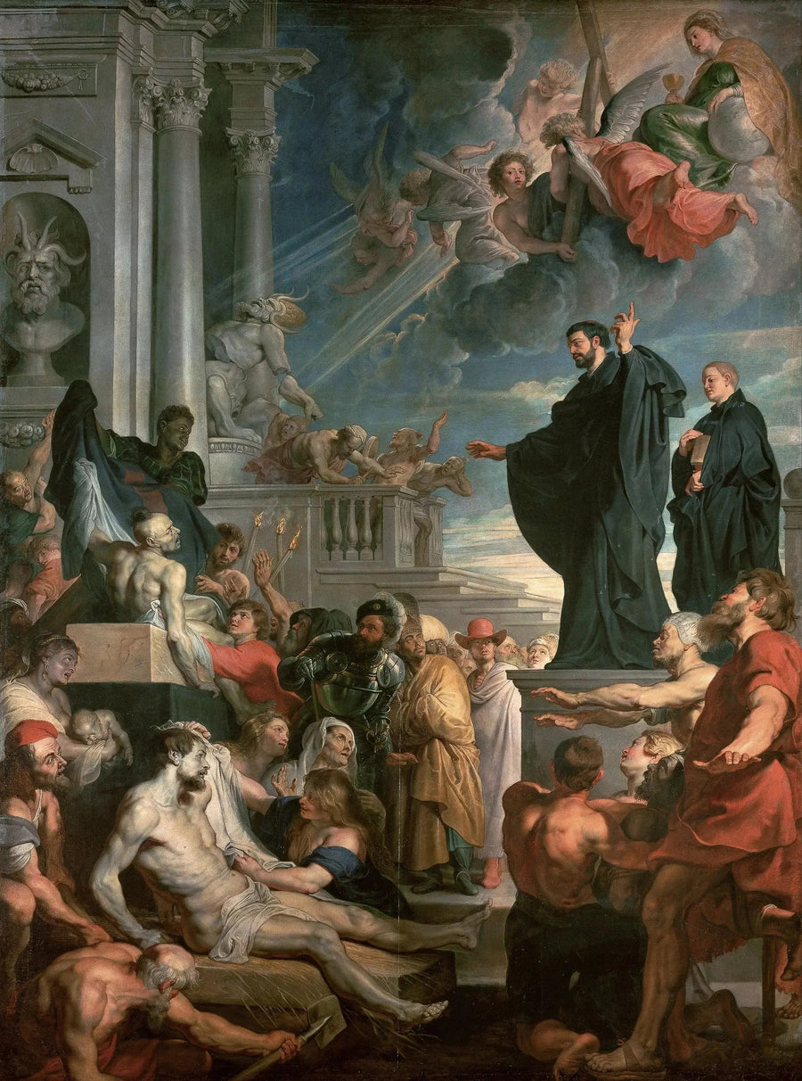 Miraklerna av helige Franciskus-Xavier - Peter Paul Rubens