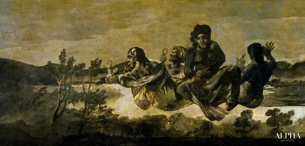 Les Moires - Francisco de Goya - Reproductions de tableaux et peintures haut de gamme