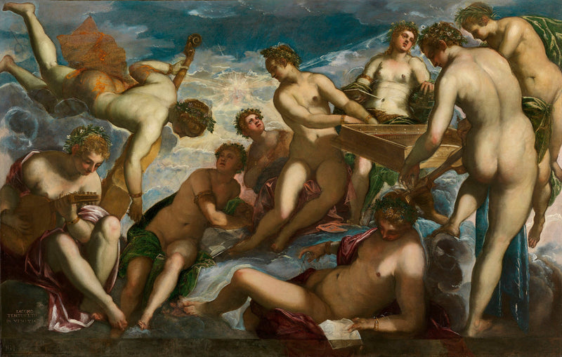 Muserna - Jacopo Tintoretto
