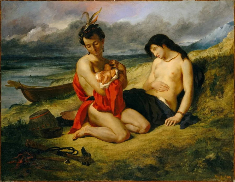 Natchez - Eugène Delacroix