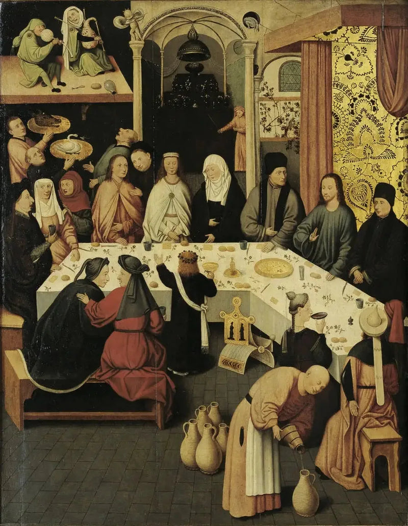 Bröllopet i Kana - Hieronymus Bosch