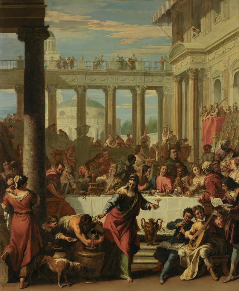Kanernas bröllop - Sebastiano Ricci